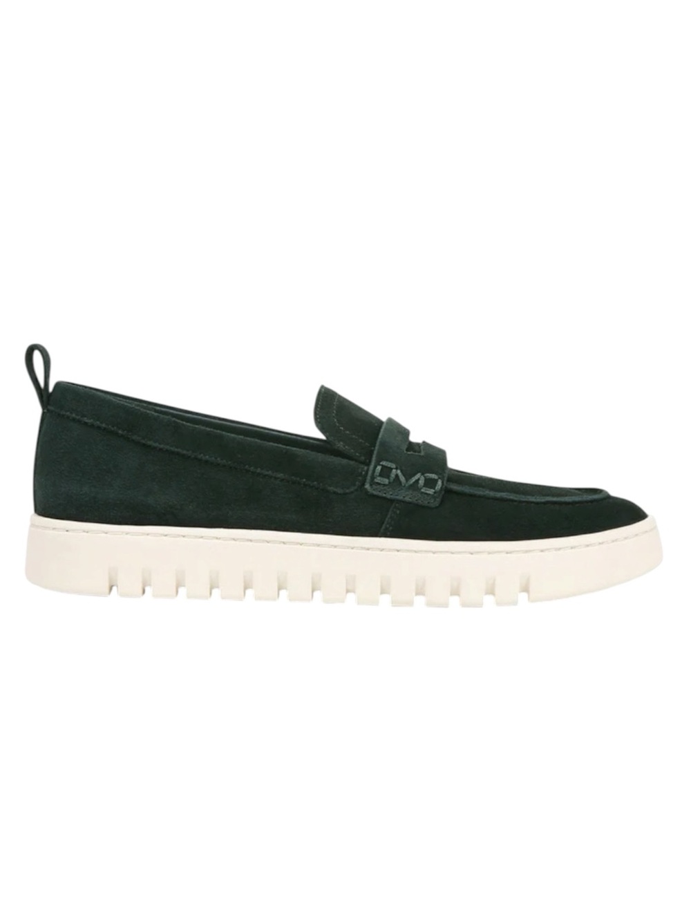 Vionic Uptown Green Suede Loafer Size 7 NEW